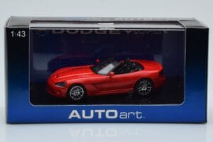 Dodge Viper SRT-10 Rdeč AUTOart 1:43 51701 Kovina – slika 4 od 4