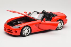 Dodge Viper SRT-10 Roadster Rdeč Hot Wheels 1:18 53836 Kovina – slika 2 od 8
