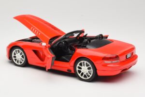 Dodge Viper SRT-10 Roadster Rdeč Hot Wheels 1:18 53836 Kovina – slika 5 od 8