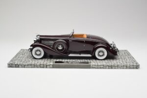 Duesenberg SJN Convertible Coupe Bordo Minichamps 1:18 107150331 Kovina – slika 3 od 6