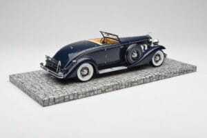 Duesenberg SJN Convertible Coupe Midnight Blue Minichamps 1:18 107150332 Kovina – slika 2 od 6