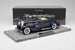 Duesenberg SJN Convertible Coupe Midnight Blue Minichamps 1:18 107150332 Kovina – slika 6 od 6