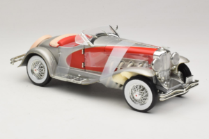 Duesenberg SJ Clark Gable's Car Srebrn Rdeč ERTL 1:18 7962 Kovina – slika 4 od 6
