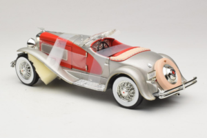 Duesenberg SJ Clark Gable's Car Srebrn Rdeč ERTL 1:18 7962 Kovina – slika 5 od 6
