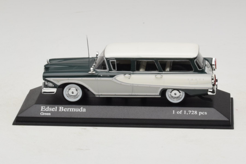 Edsel Bermuda Station Wagon Zelena Minichamps 1:43 400082011 Kovina