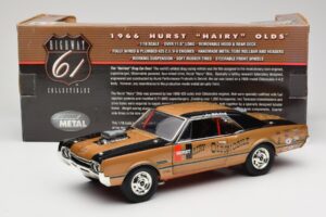 Oldsmobile 442 Hurst Hairy Olds Twin-Engine 4WD 1966 Highway 61 1:18 50089 Kovina – slika 8 od 8