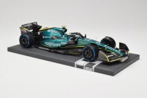 Aston Martin AMR22 Aramco #5 S. Vettel Monaco GP 2022 Minichamps 1:18 117220305 Smola – slika 4 od 7