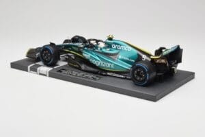 Aston Martin AMR22 Aramco #5 S. Vettel Monaco GP 2022 Minichamps 1:18 117220305 Smola – slika 5 od 7
