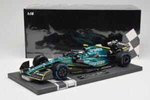 Aston Martin AMR22 Aramco #5 S. Vettel Monaco GP 2022 Minichamps 1:18 117220305 Smola – slika 7 od 7
