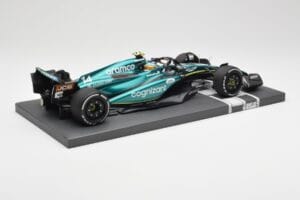 Aston Martin AMR23 #14 F. Alonso 3rd Place Saudi Arabian GP 2023 Minichamps 1:18 117230214 Kovina – slika 3 od 7