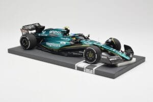 Aston Martin AMR23 #14 F. Alonso 3rd Place Saudi Arabian GP 2023 Minichamps 1:18 117230214 Kovina – slika 4 od 7