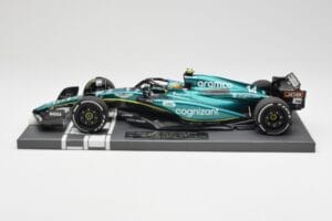 Aston Martin AMR23 #14 F. Alonso 3rd Place Saudi Arabian GP 2023 Minichamps 1:18 117230214 Kovina
