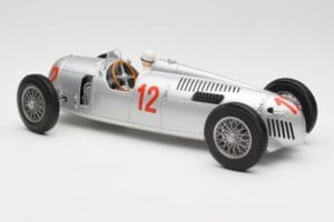 Auto Union Type C #12 H. Stuck Hungarian GP Budapest 1936 Minichamps 1:18 155361012 Kovina – slika 5 od 6