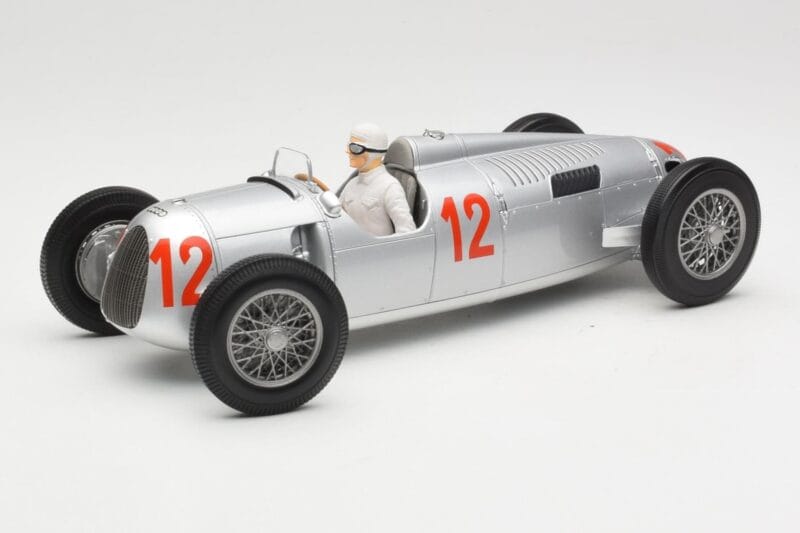 Auto Union Type C #12 H. Stuck Hungarian GP Budapest 1936 Minichamps 1:18 155361012 Kovina