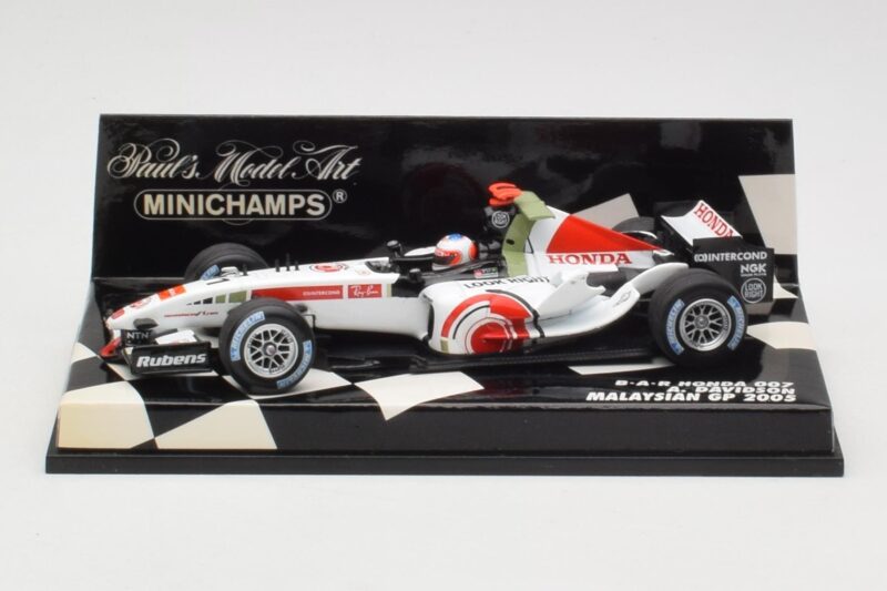 BAR Honda 007 A. Davidson Malaysian GP 2005 Minichamps 1:43 400050104 Kovina