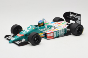 Benetton B186 #20 G. Berger F1 1986 Minichamps 1:18 80439418130 Kovina