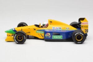 Benetton B191 #19 M. Schumacher F1 1991 Minichamps 1:18 100910119 Kovina – slika 3 od 6