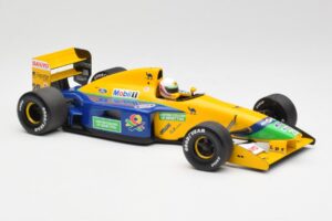 Benetton B191 #19 M. Schumacher F1 1991 Minichamps 1:18 100910119 Kovina – slika 4 od 6