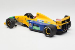 Benetton B191 #19 M. Schumacher F1 1991 Minichamps 1:18 100910119 Kovina – slika 5 od 6