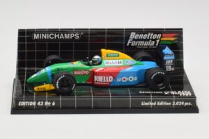 Benetton Ford B188 #19 A. Nannini Race Car 1988 Minichamps 1:43 400890119 Kovina