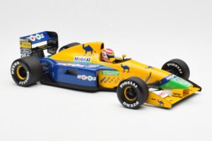 Benetton Ford B191 #19 N. Piquet F1 1991 Minichamps 1:18 100910020 Kovina – slika 4 od 6