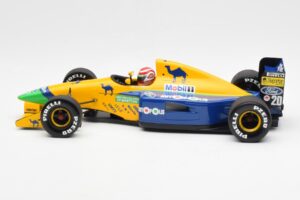 Benetton Ford B191 #19 N. Piquet F1 1991 Minichamps 1:18 100910020 Kovina – slika 5 od 6