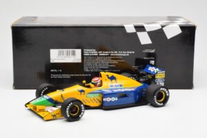 Benetton Ford B191 #19 N. Piquet F1 1991 Minichamps 1:18 100910020 Kovina – slika 6 od 6