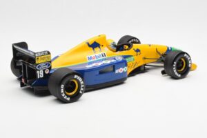 Benetton Ford B191 #20 R. Moreno F1 1991 Minichamps 1:18 100910019 Kovina – slika 2 od 6