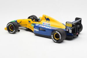 Benetton Ford B191 #20 R. Moreno F1 1991 Minichamps 1:18 100910019 Kovina – slika 5 od 6