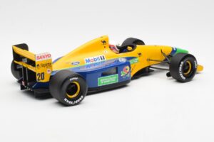 Benetton Ford B191B #20 M. Brundle F1 Early Season 1992 Minichamps 1:18 100920120 Kovina – slika 2 od 6