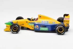 Benetton Ford B191B #20 M. Brundle F1 Early Season 1992 Minichamps 1:18 100920120 Kovina – slika 3 od 6