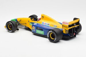 Benetton Ford B191B #20 M. Brundle F1 Early Season 1992 Minichamps 1:18 100920120 Kovina – slika 5 od 6