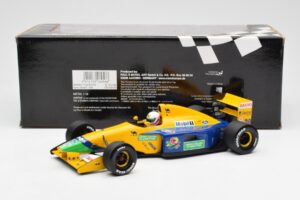 Benetton Ford B191B #20 M. Brundle F1 Early Season 1992 Minichamps 1:18 100920120 Kovina – slika 6 od 6