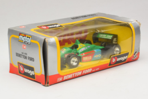 Benetton B190 Ford #20 N. Piquet F1 1990 Bburago 1:24 6102 Kovina – slika 2 od 3