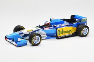 Benetton B195 Renault #1 M. Schumacher Winner Japanese GP 1995 Minichamps 1:18 510953401 Kovina