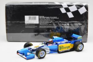 Benetton B195 Renault #1 M. Schumacher Winner Japanese GP 1995 Minichamps 1:18 510953401 Kovina – slika 6 od 6