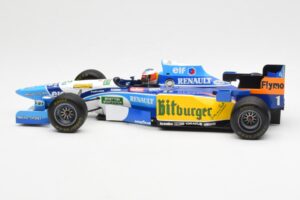 Benetton B195 Renault #1 M. Schumacher Canadian GP 1995 Minichamps 1:18 510950601 Kovina – slika 3 od 6