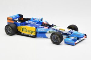 Benetton B195 Renault #1 M. Schumacher Canadian GP 1995 Minichamps 1:18 510950601 Kovina – slika 4 od 6