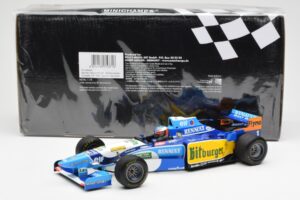 Benetton B195 Renault #1 M. Schumacher Canadian GP 1995 Minichamps 1:18 510950601 Kovina – slika 6 od 6
