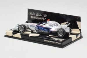 BMW Sauber F1.08 #5 N. Heidfeld Showcar 2008 Minichamps 1:43 400080083 Kovina – slika 3 od 5