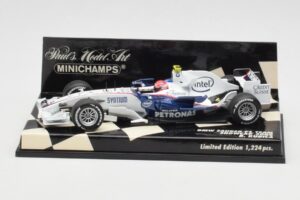 BMW Sauber F1.08 #4 R. Kubica Showcar 2008 Minichamps 1:43 400080084 Kovina