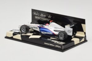 BMW Sauber F1.09 #4 R. Kubica Showcar 2009 Minichamps 1:43 400090075 Kovina – slika 3 od 5