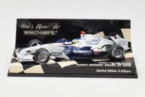 BMW Sauber F1.06 #16 N. Heidfeld Brazilian GP 2006 Minichamps 1:43 400060316 Kovina