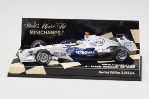 BMW Sauber F1.06 #10 N. Heidfeld Hungarian GP 3rd Place 2006 Minichamps 1:43 400060116 Kovina