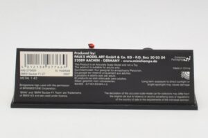 BMW Sauber F1.07 #3 N. Heidfeld Race Car 2007 Minichamps 1:43 400070009 Kovina – slika 4 od 5