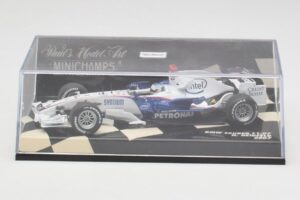 BMW Sauber F1.07 #3 N. Heidfeld Race Car 2007 Minichamps 1:43 400070009 Kovina – slika 5 od 5