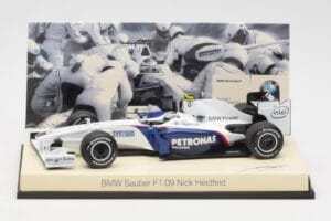BMW Sauber F1.09 #6 N. Heidfeld F1 2009 v2 Minichamps 1:43 80422155795 Kovina