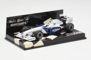 BMW Sauber F1.09 #5 R. Kubica Australian GP 2009 Minichamps 1:43 400090005 Kovina – slika 3 od 5
