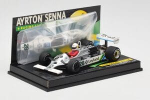 Brabham BMW BT52B A. Senna Test Car Paul Ricard 14 November 1983 Minichamps 1:43 540834399 Kovina – slika 2 od 5