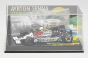 Brabham BMW BT52B A. Senna Test Car Paul Ricard 14 November 1983 Minichamps 1:43 540834399 Kovina – slika 5 od 5